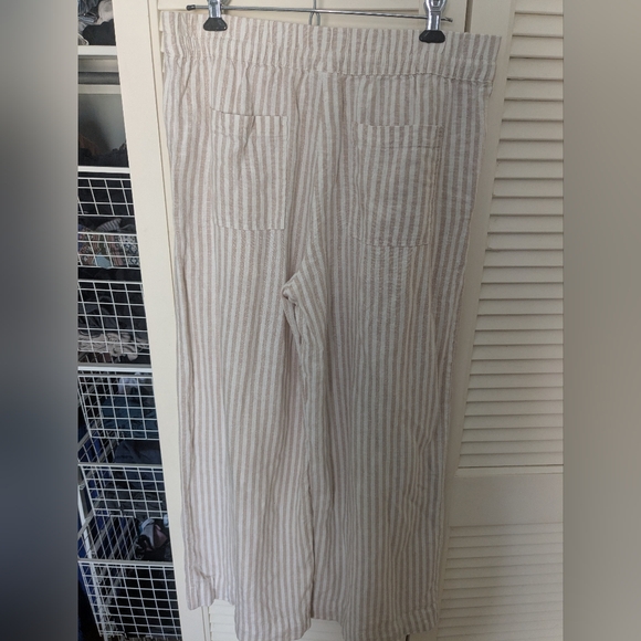 A New Day Striped Wide-Leg Linen Pants - Picture 4 of 4